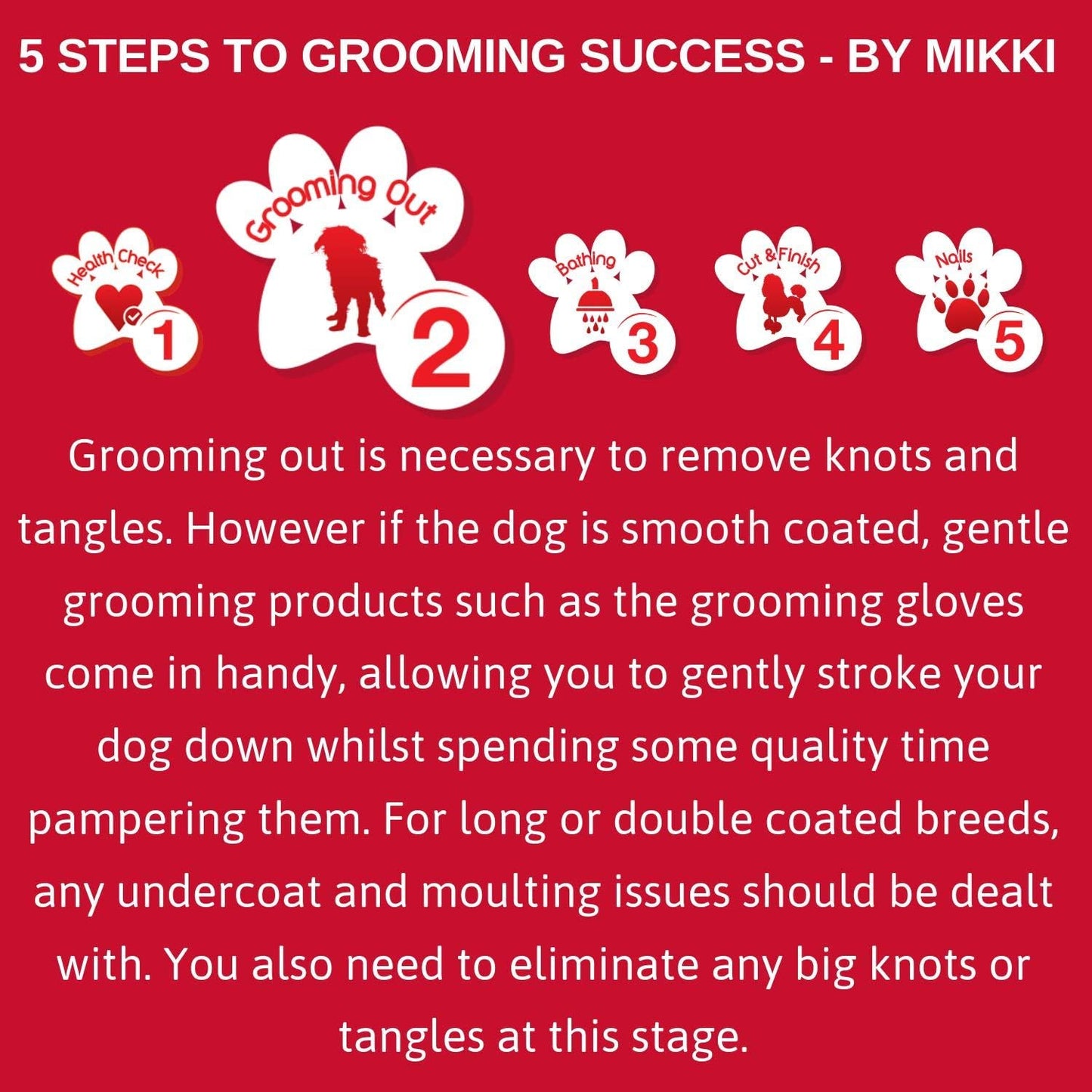 Mikki Puppy Grooming Kit