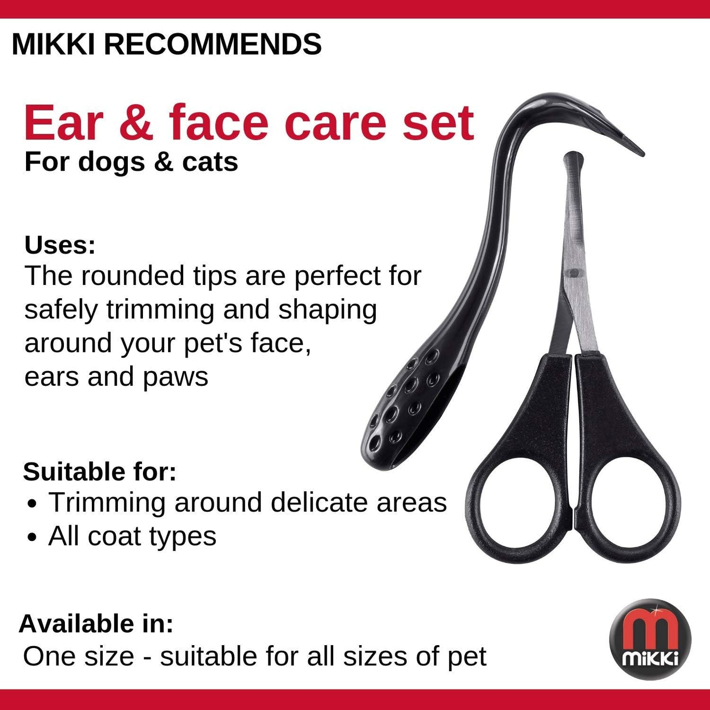 Mikki Neat & Tidy Ear & Face Care Set
