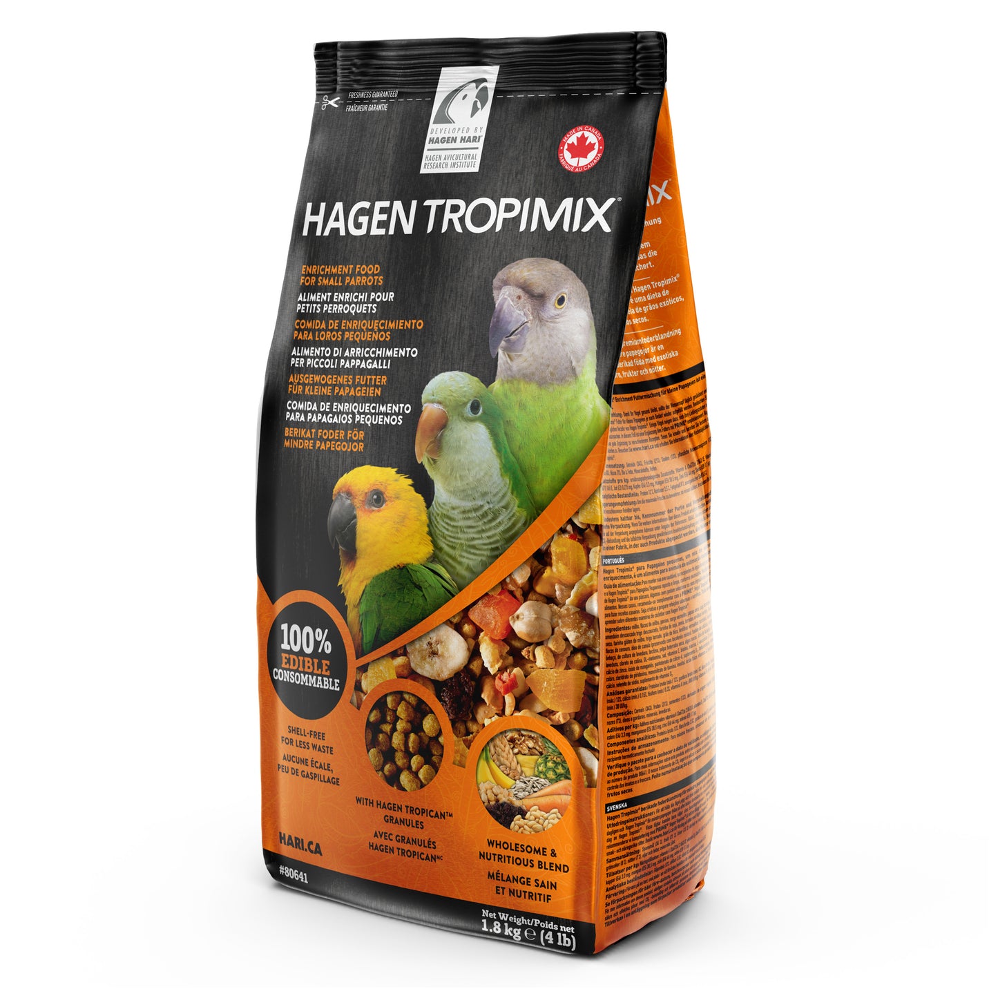 Hari Tropimix Small Parrot Food With Granules 1.8kg