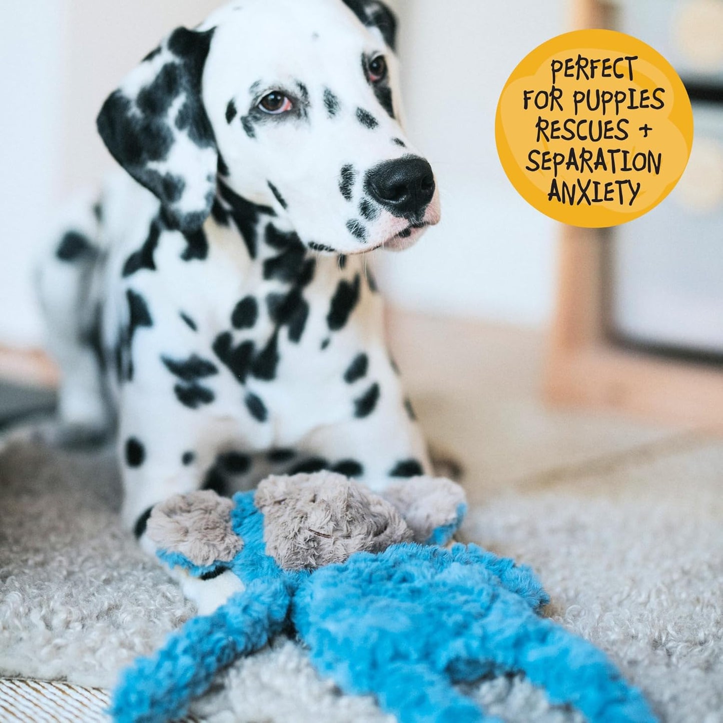 My Dog Monkey Crinkle Toy