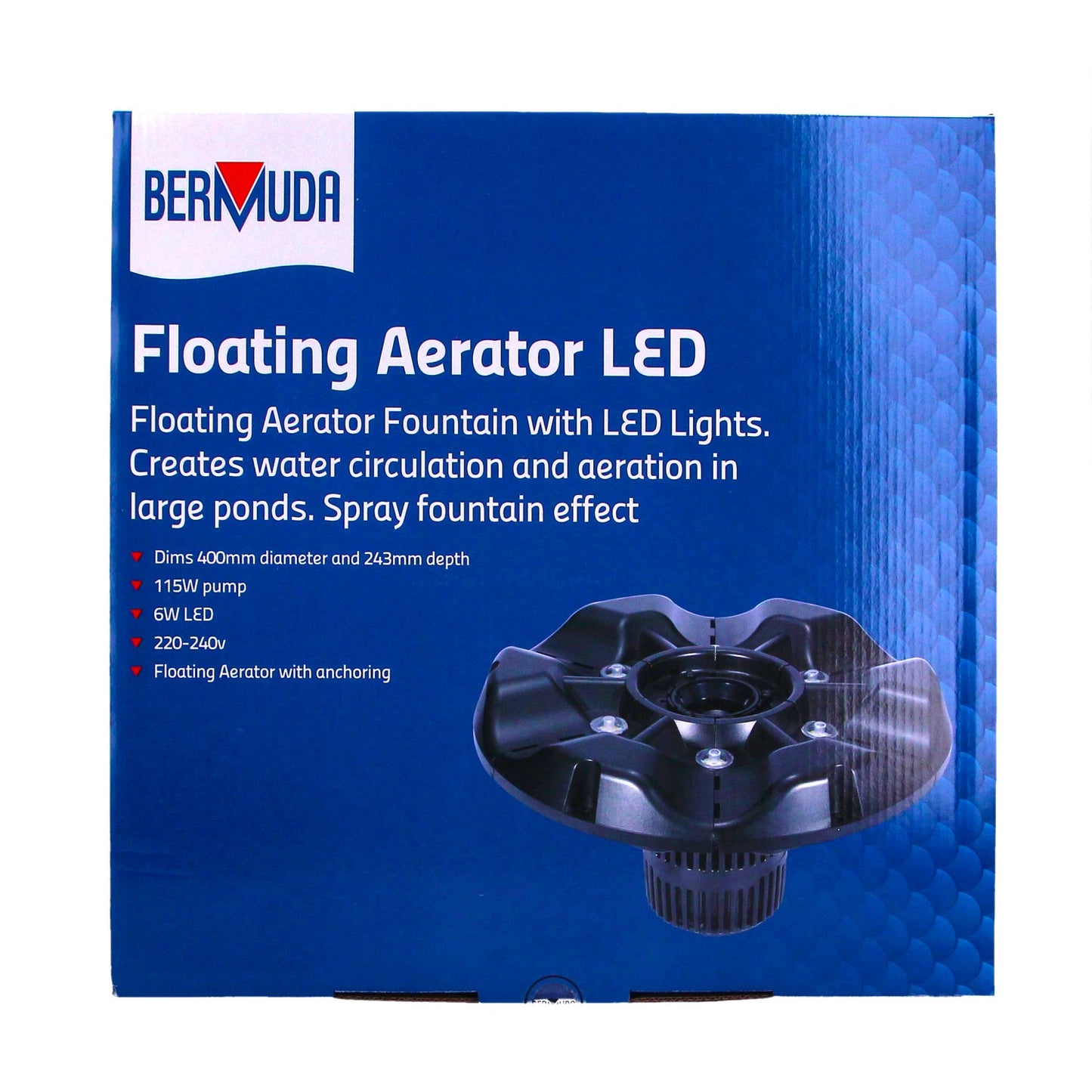 Bermuda Floating Aerator With LED 20000