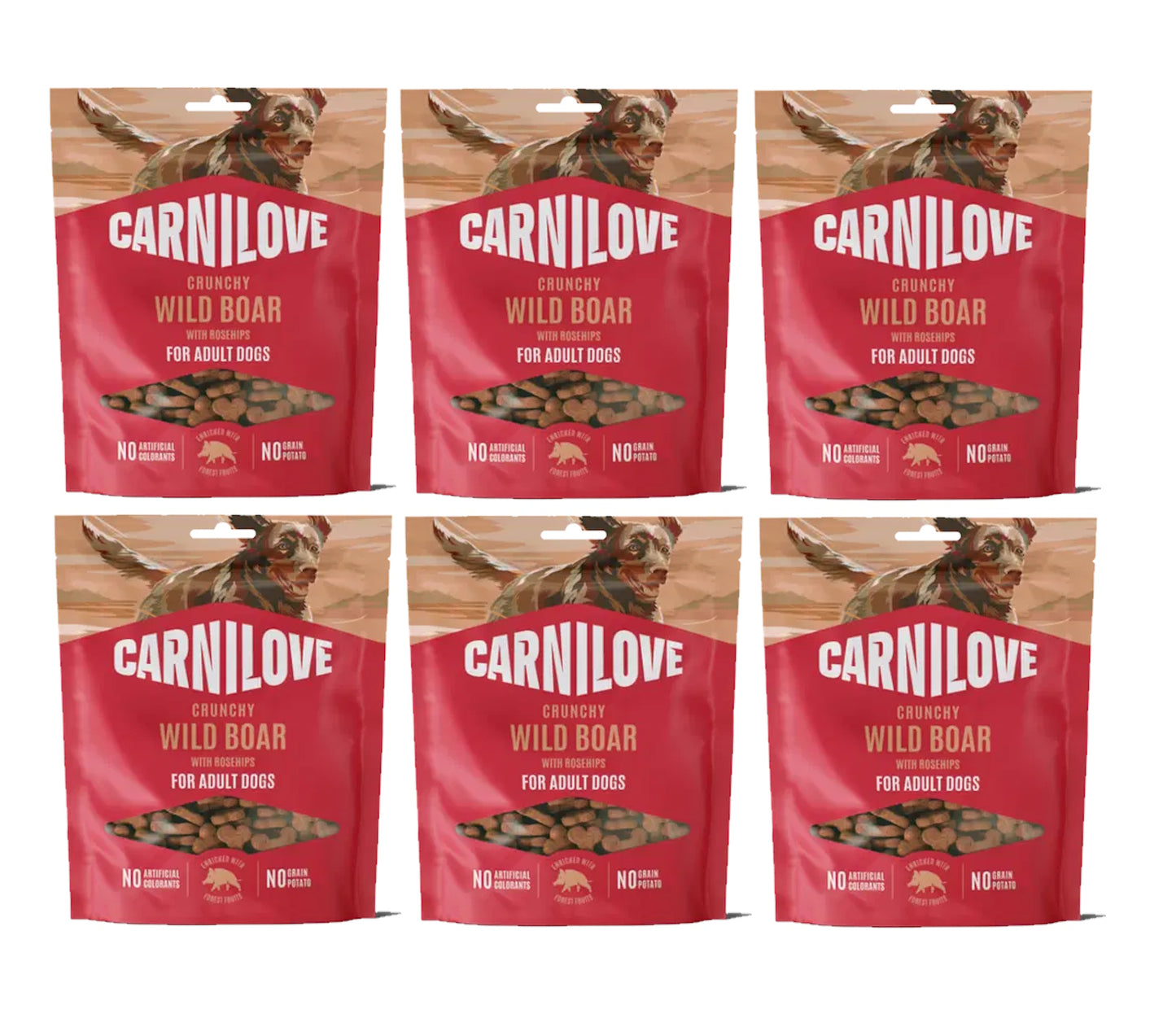 Carnilove Wild Boar With Rosehips 200g