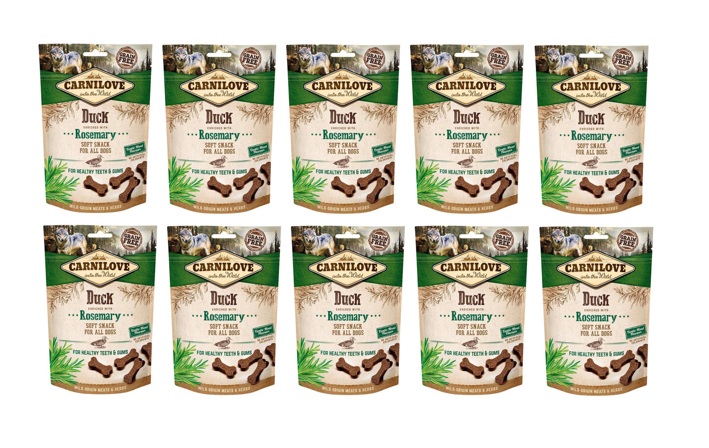 Carnilove Dog Treats Duck Enriched With Rosemary 200g