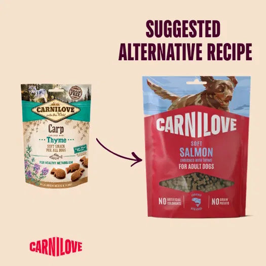 Carnilove Dog Treats Salmon With Thyme 200g