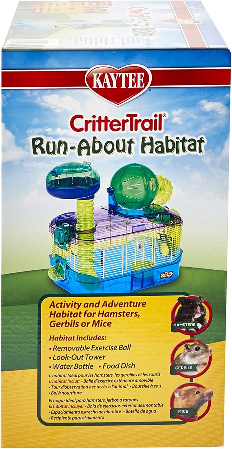 Kaytee Critter Trail Run-About Habitat - Hamster, Gerbil , Mice
