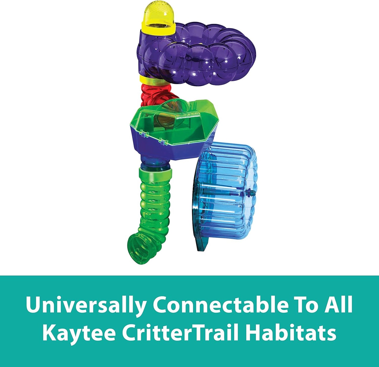 Kaytee Critter Trail Fun-nel Assorted Tubes 16 Pcs