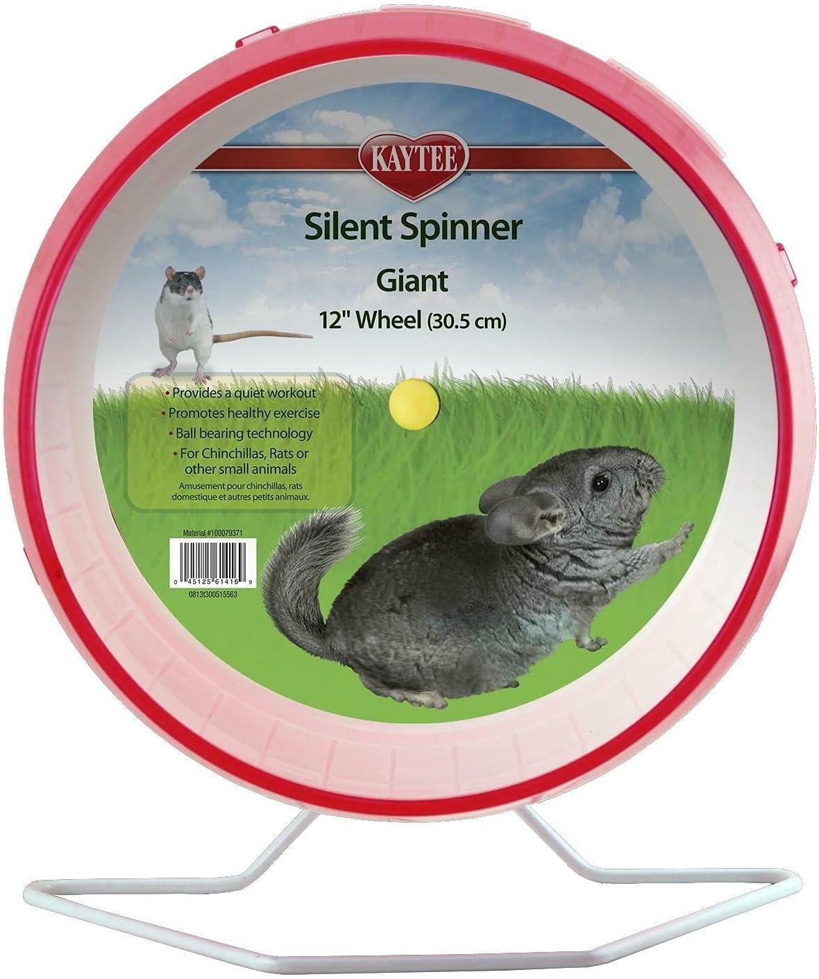 Kaytee Silent Spinner 12" Assorted Colours