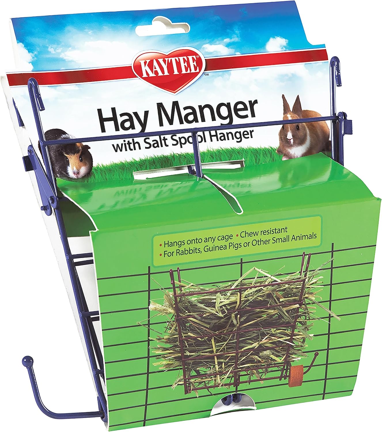 Kaytee Hay Manger With Salt Hanger