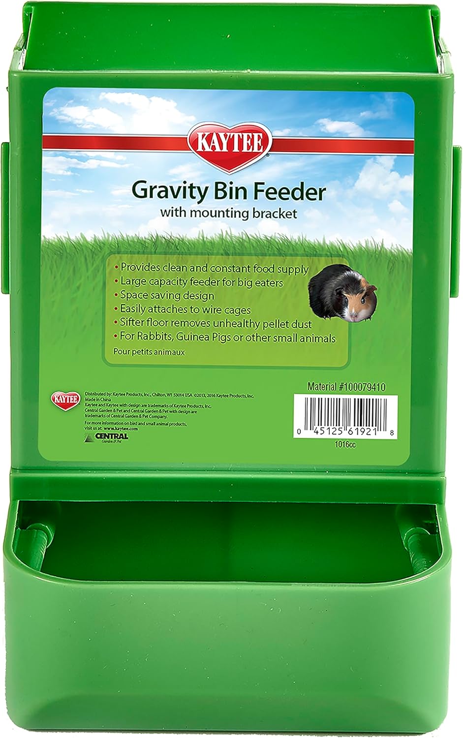 Kaytee Superpet Gravity Bin Small Animal Feeder Assorted Colours