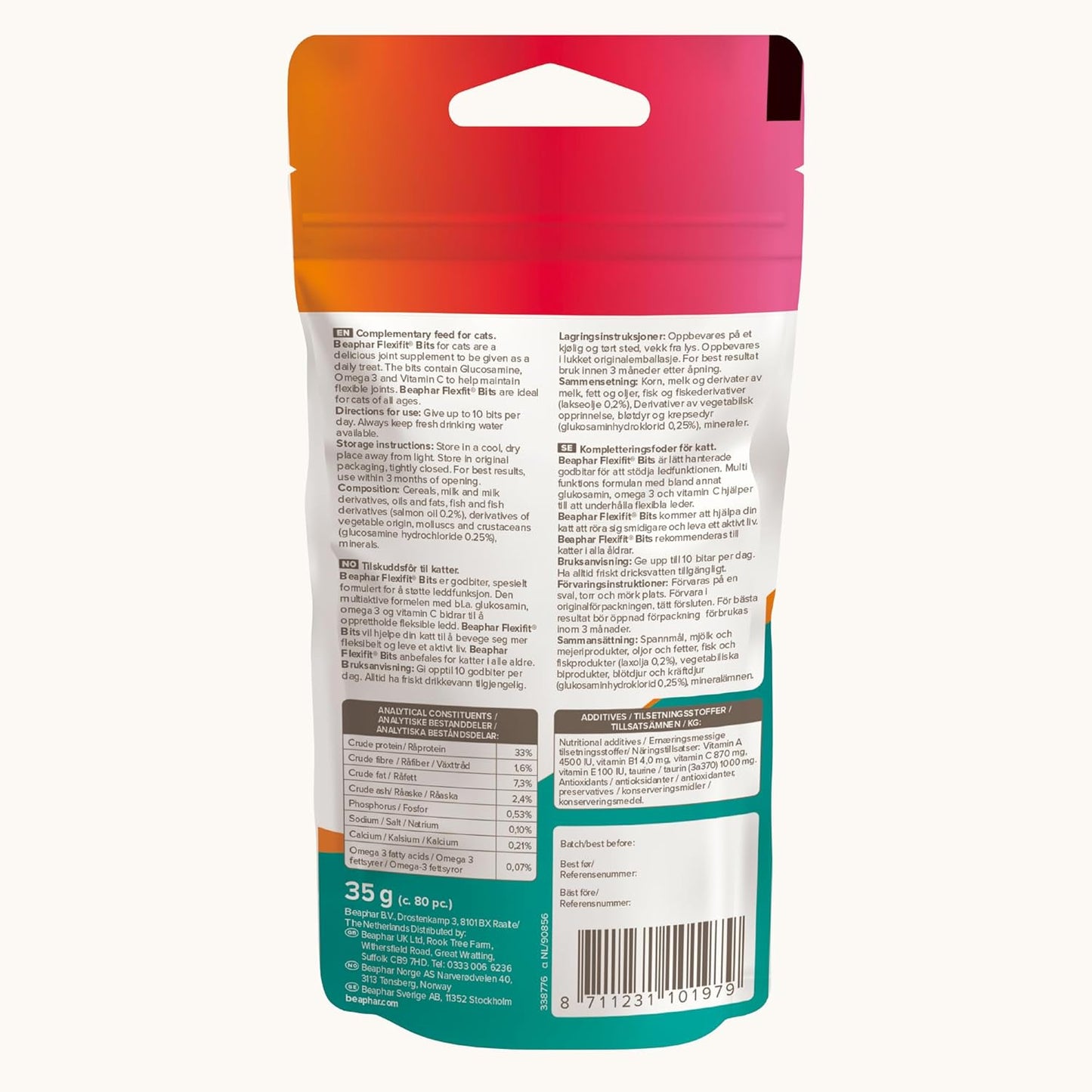 Beaphar Flexifit Bits Cat Treats 35g