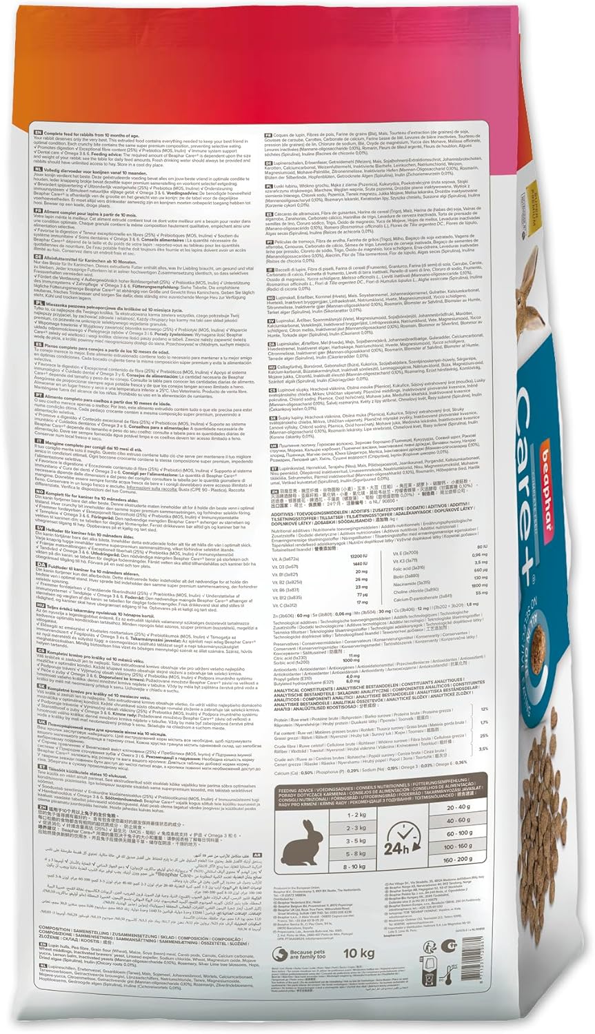 Beaphar Care Plus Rabbit 10kg