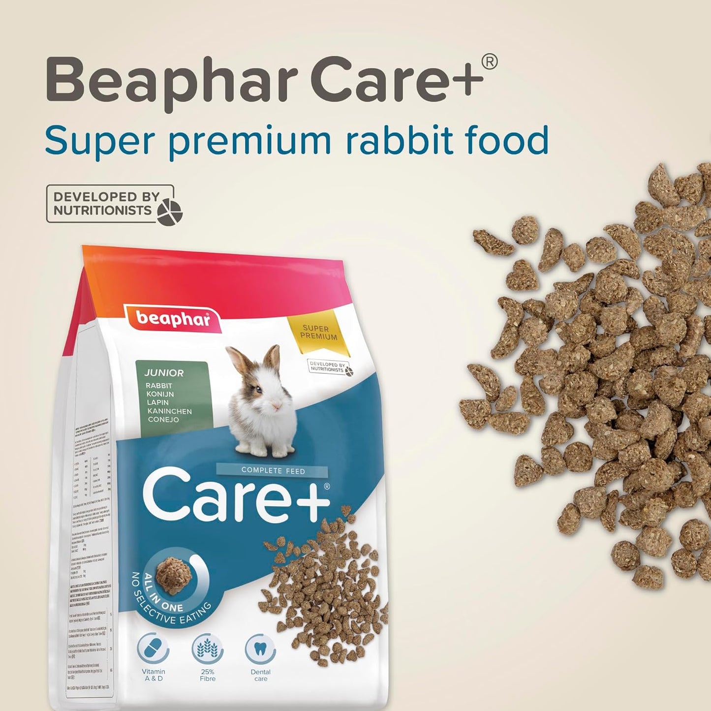 Beaphar Care Plus Junior Rabbit 1.5kg