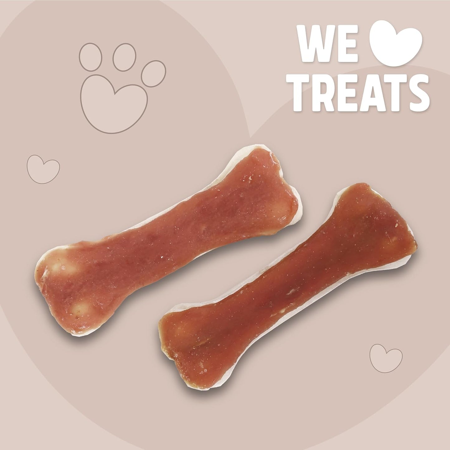 Rosewood Chewy Bones With Duck Medium 2pcs 80g