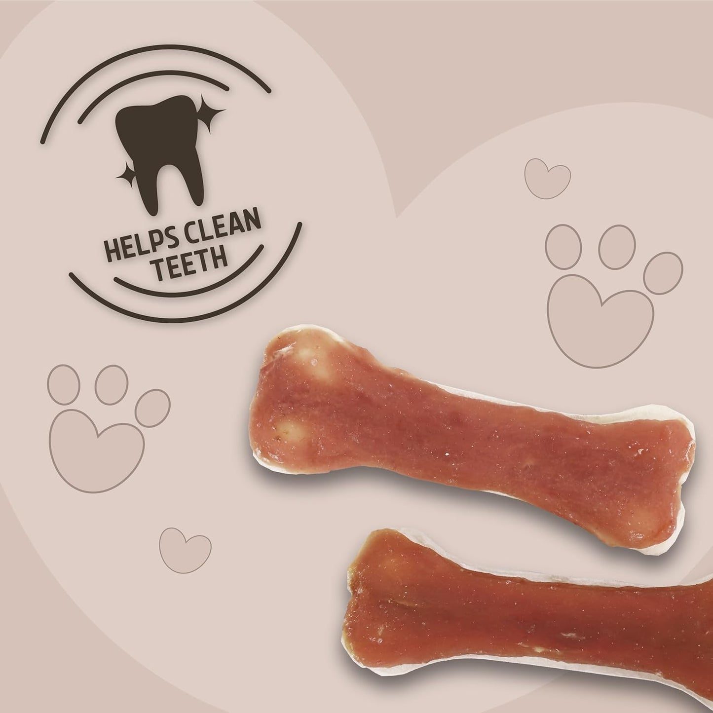 Rosewood Chewy Bones With Duck Medium 2pcs 80g