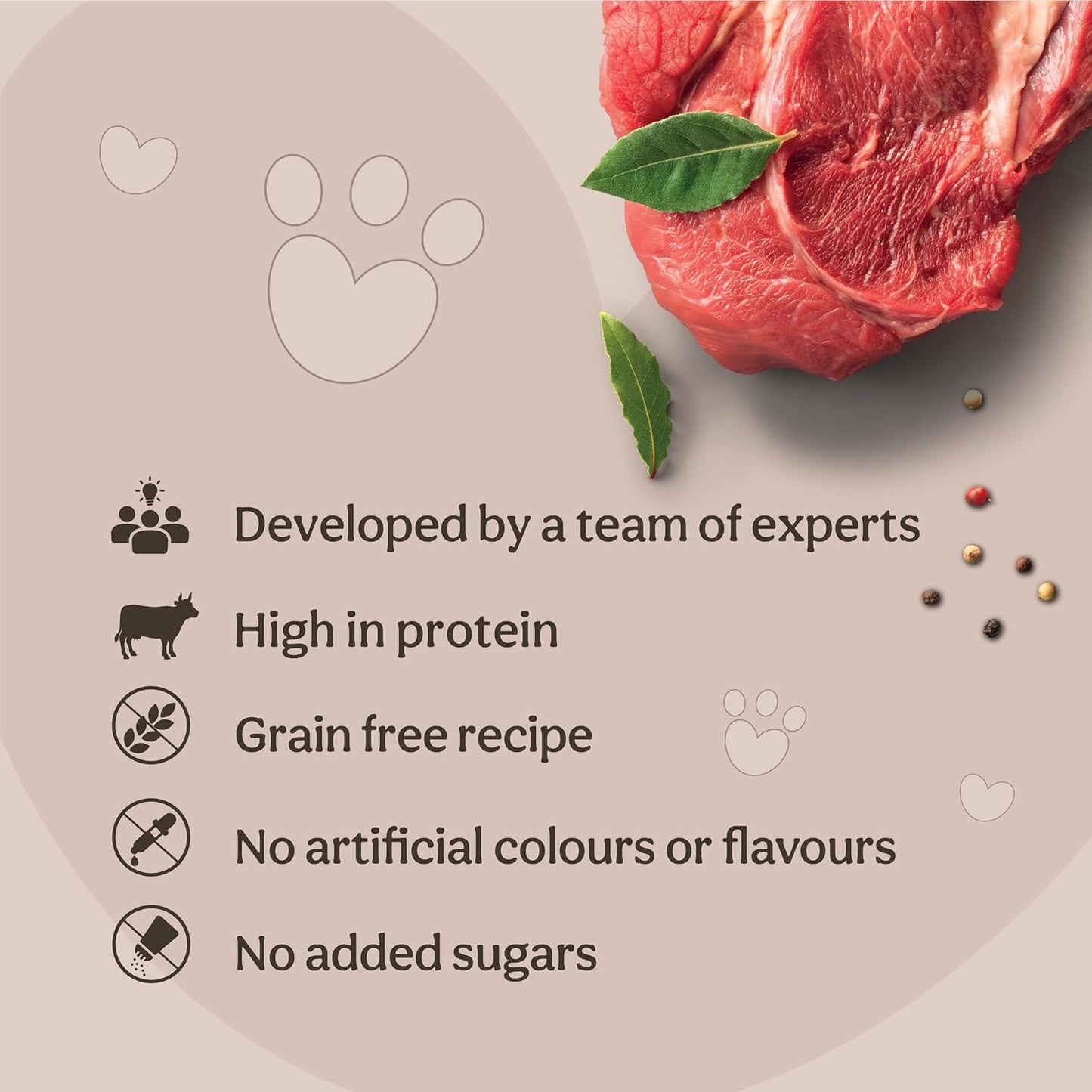 Rosewood Large Steak Sticks With Beef & Cod 240g