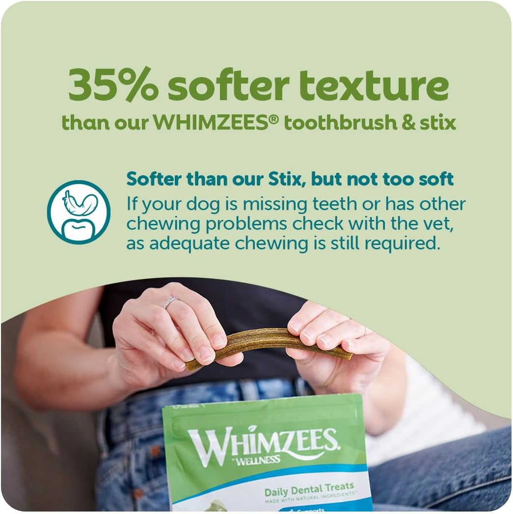 Whimzees Soft Value Bag Small Dog 28 Pack