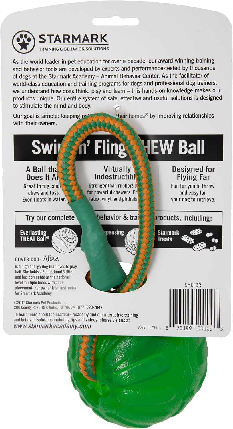 Starmark Swing N Fling Chew Ball
