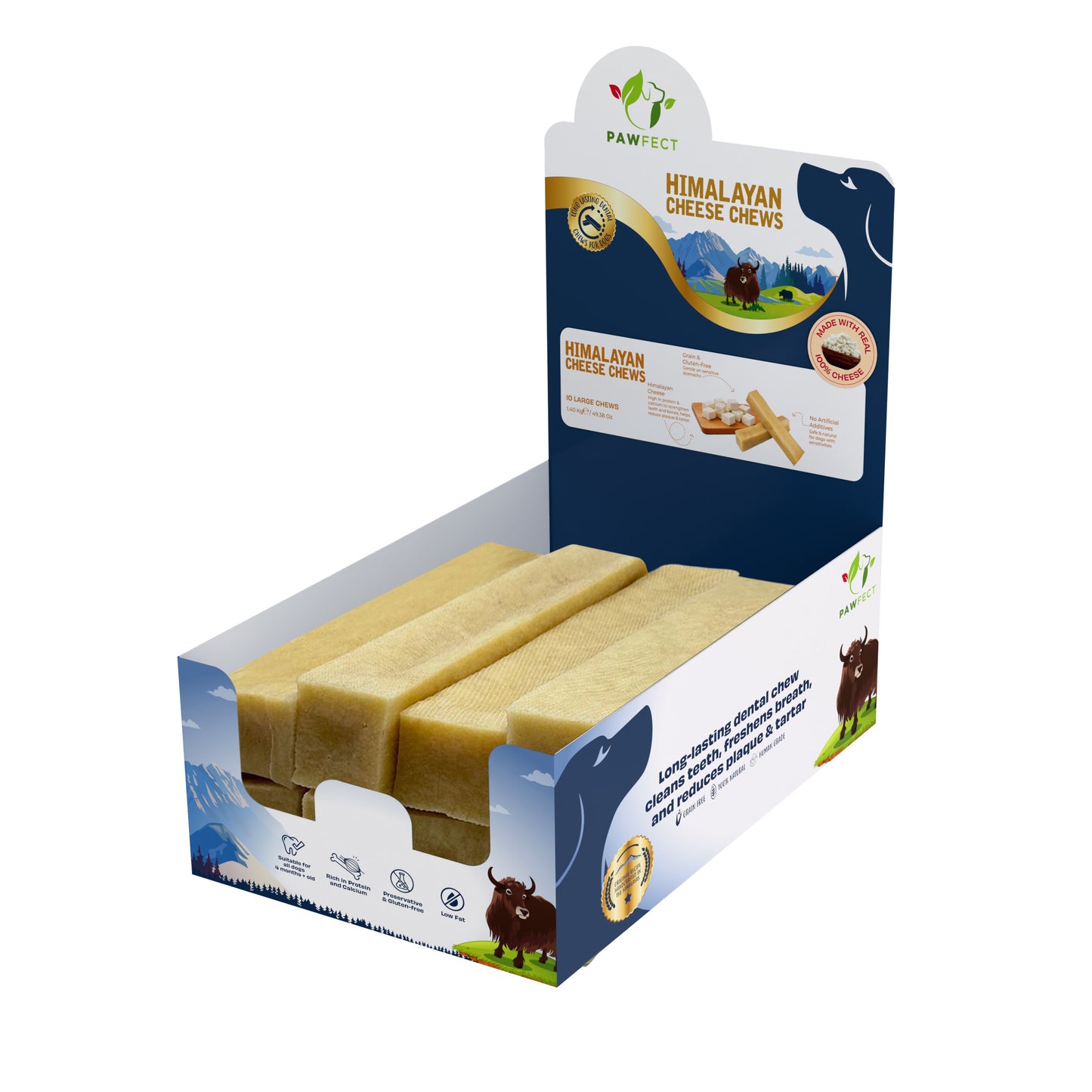 Pawfect Himalayan Chew Bar Original Large 140g