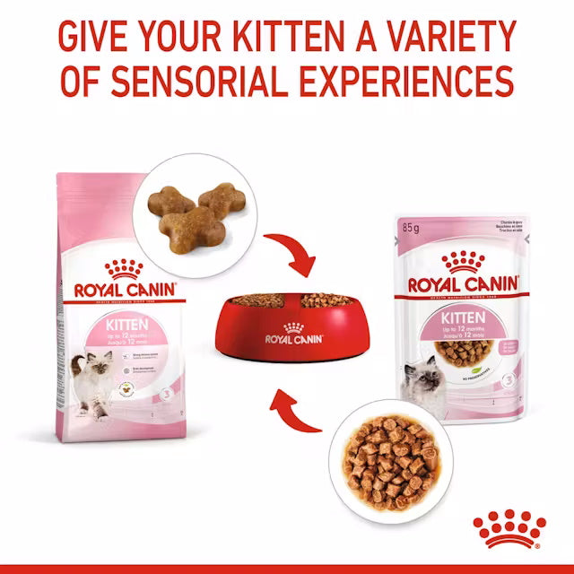 Royal Canin Kitten Instinctive Chunks In Gravy 85g