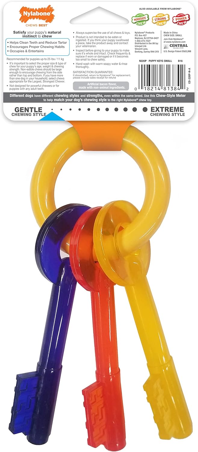 Nylabone Puppy Teething Keys Small