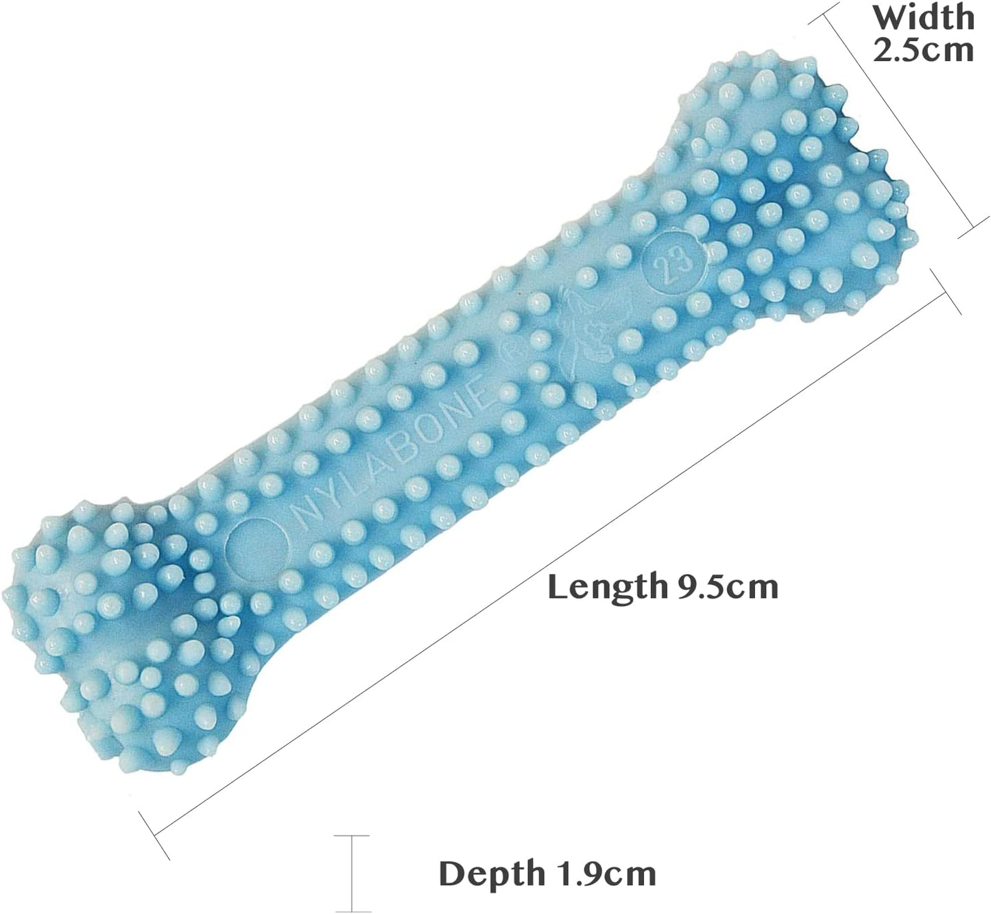 Nylabone Puppy Teething Bone Blue X Small