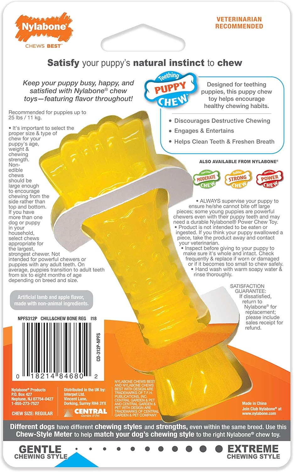 Nylabone Puppy Chill & Chew Small