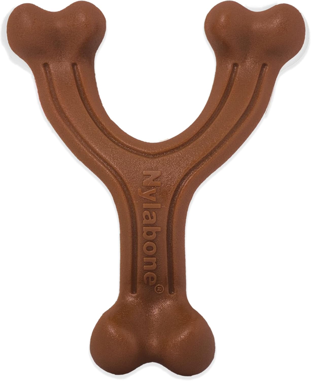 Nylabone Wishbone Bison Large Hold & Chew