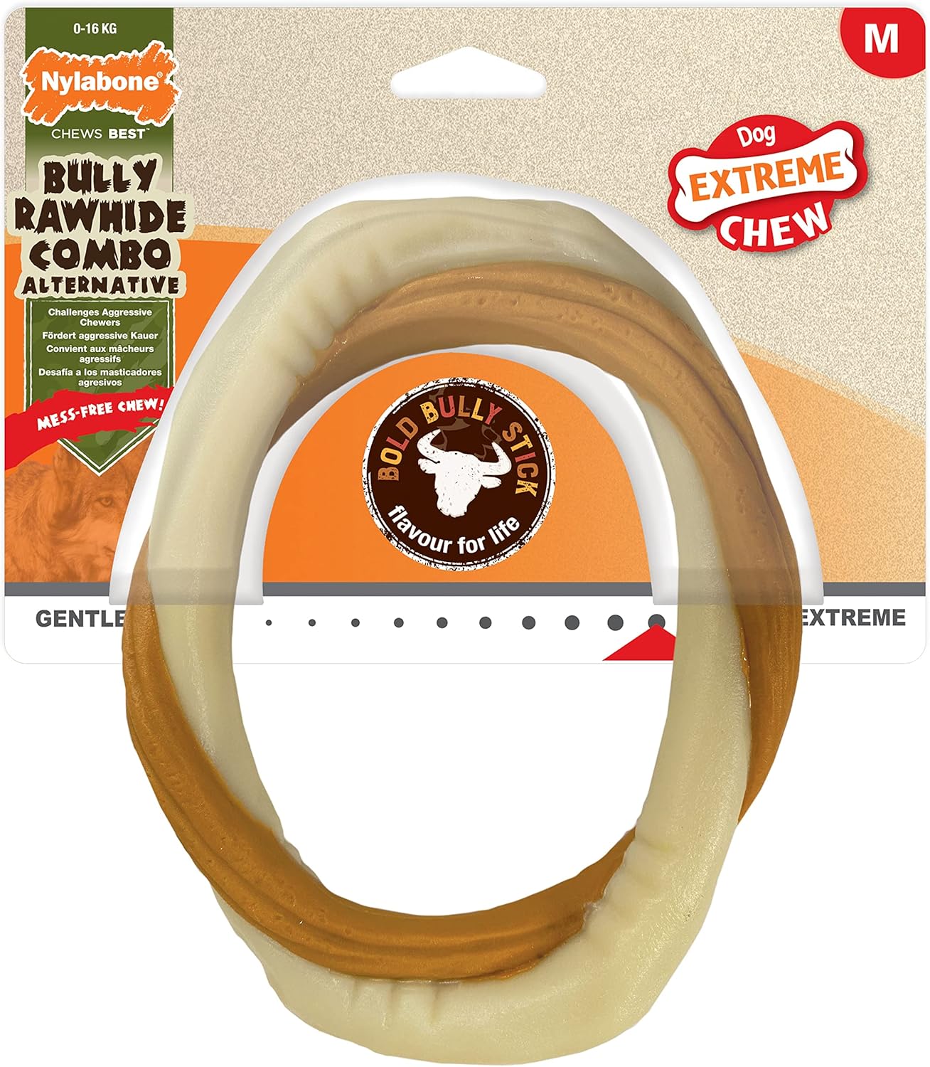 Nylabone Bold Bully Ring Medium