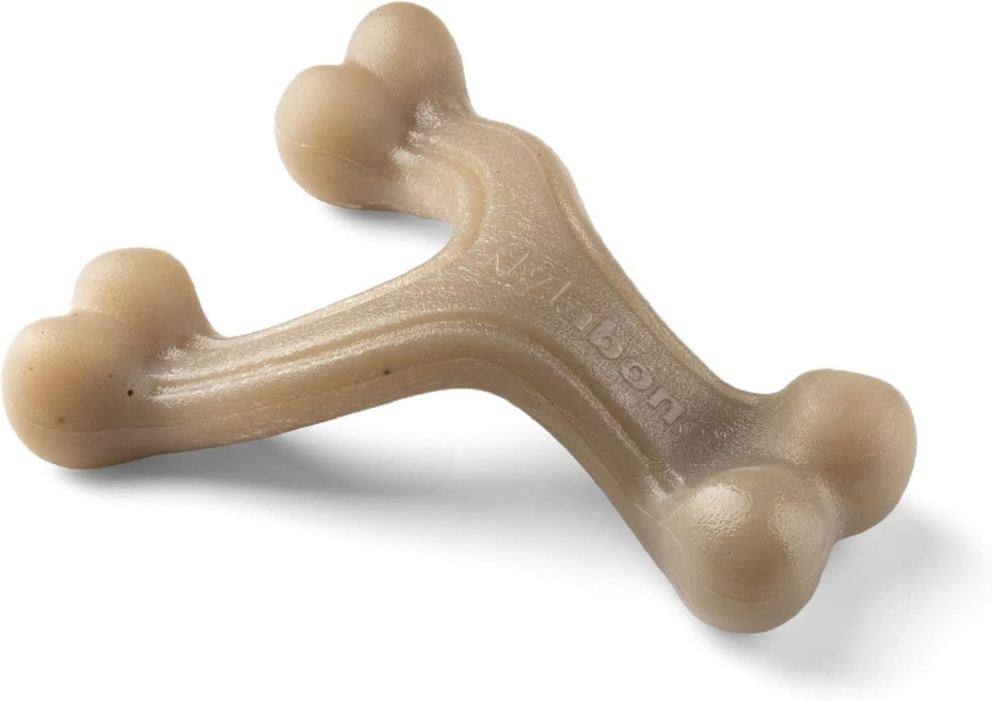 Nylabone Puppy Gourmet Wishbone Small Peanut Butter