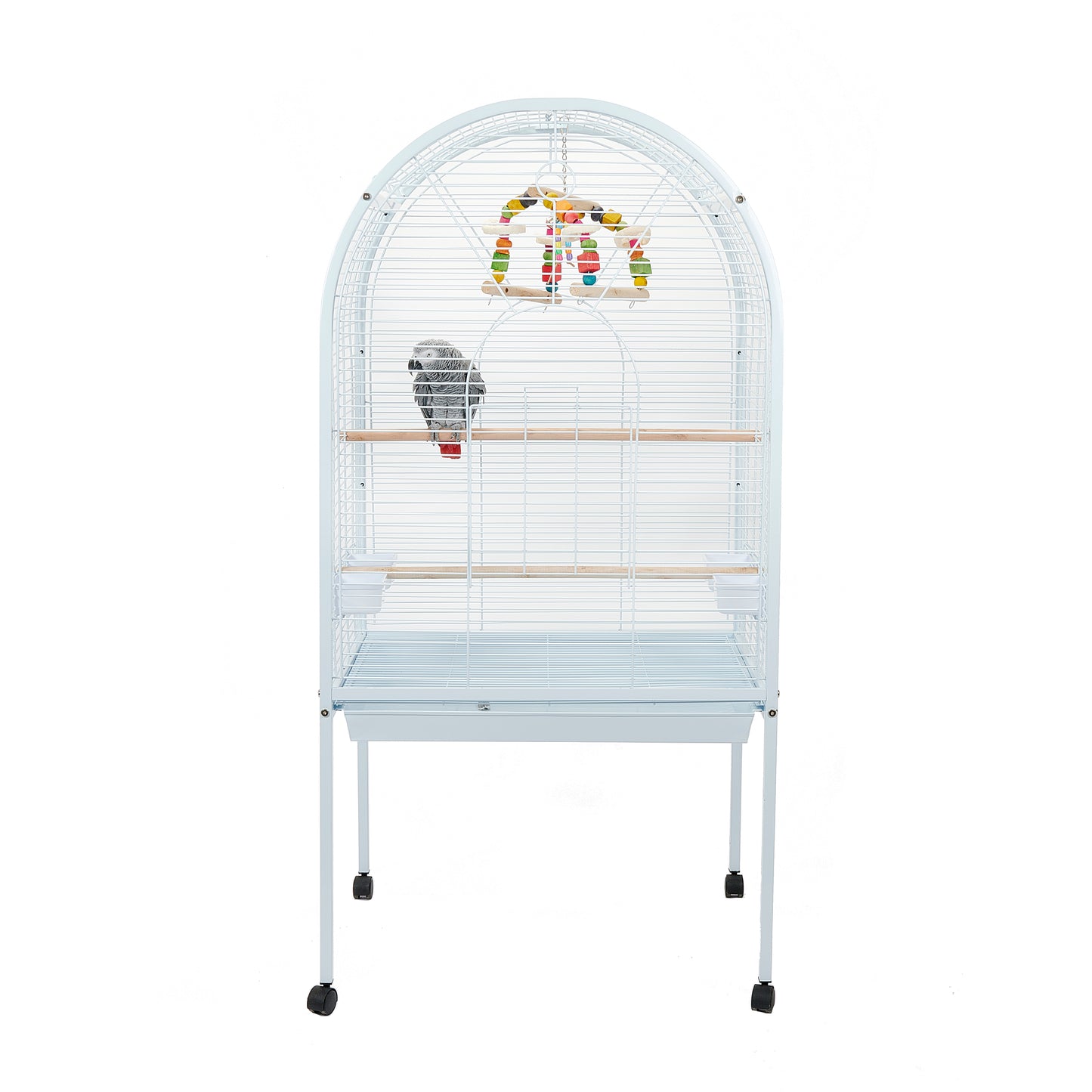 Liberta Apollo Medium Bird Cage White