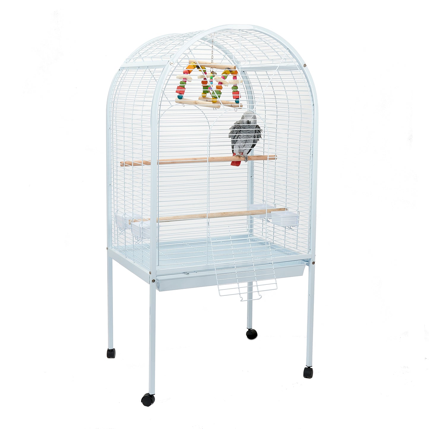 Liberta Apollo Medium Bird Cage White