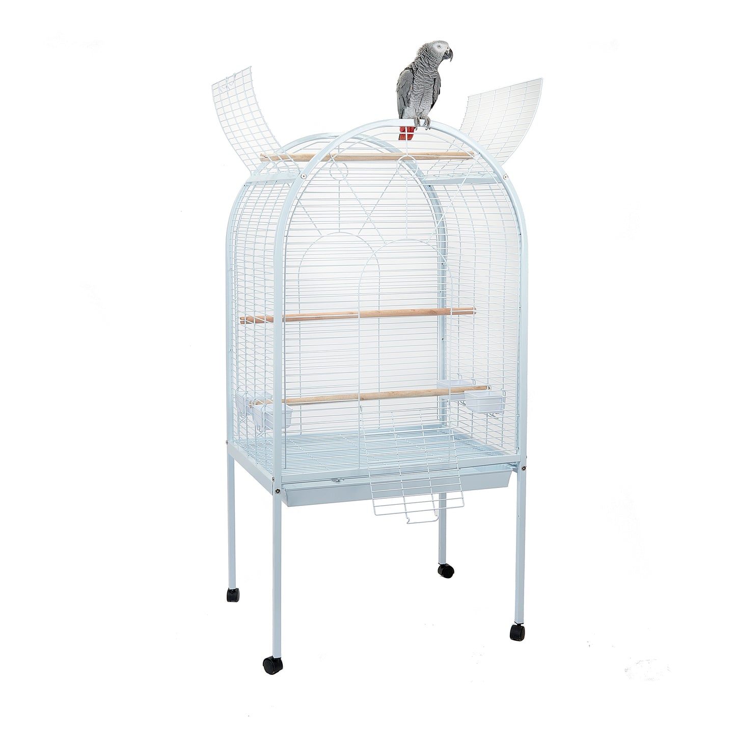 Liberta Apollo Medium Bird Cage White