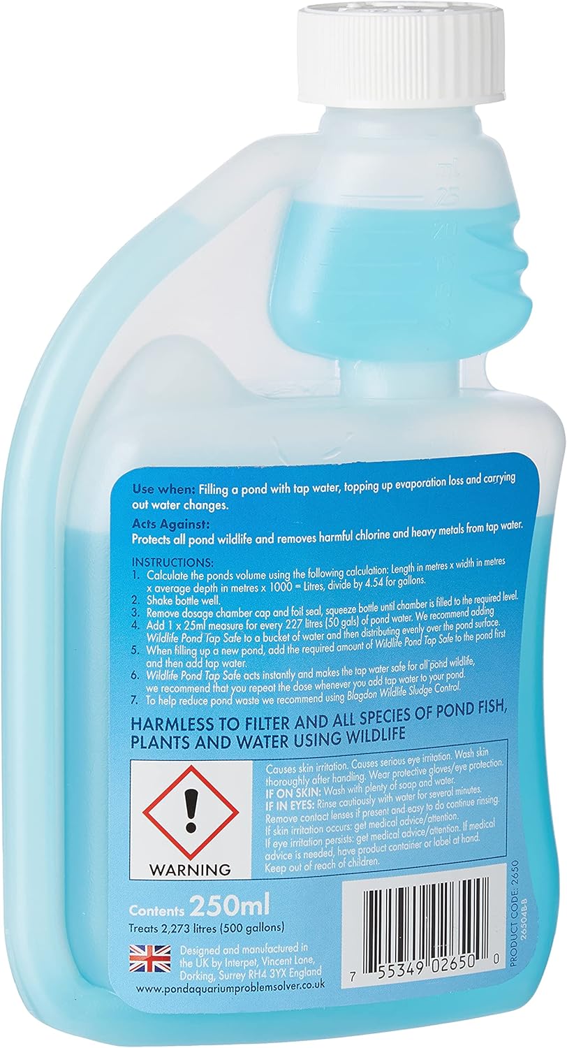 Blagdon Wildlife Pond Tap Safe 250ml