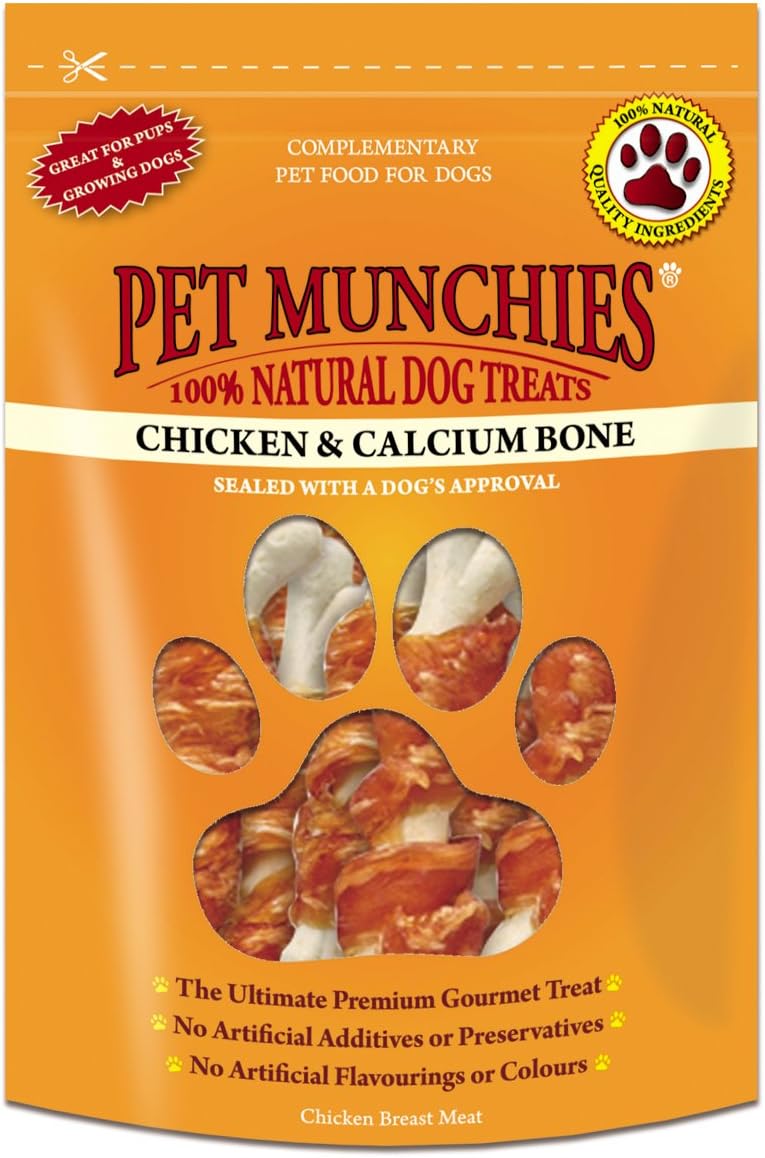 Pet Munchies Chicken Calcium Bones 100g