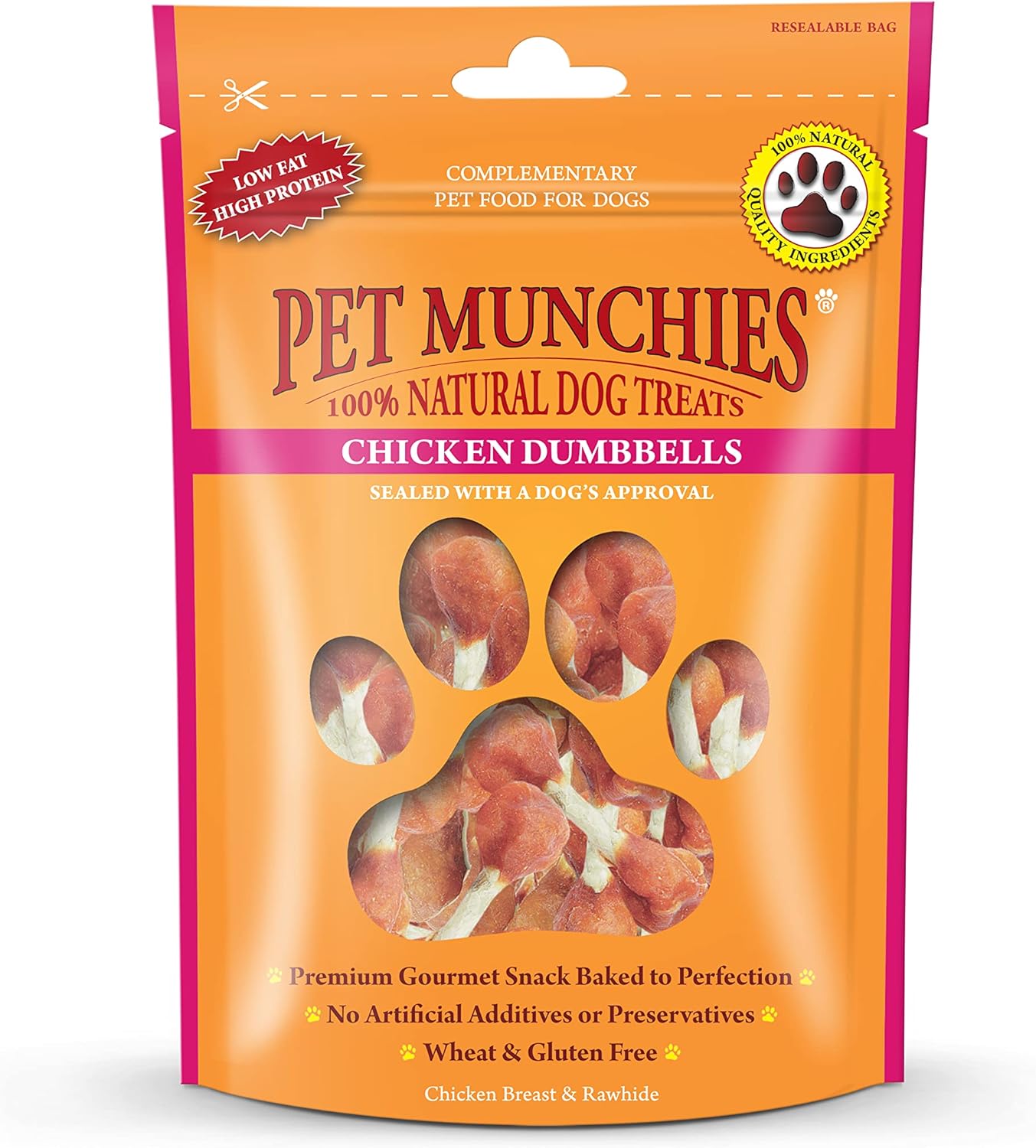 Pet Munchies Chicken Dumbbells 80g