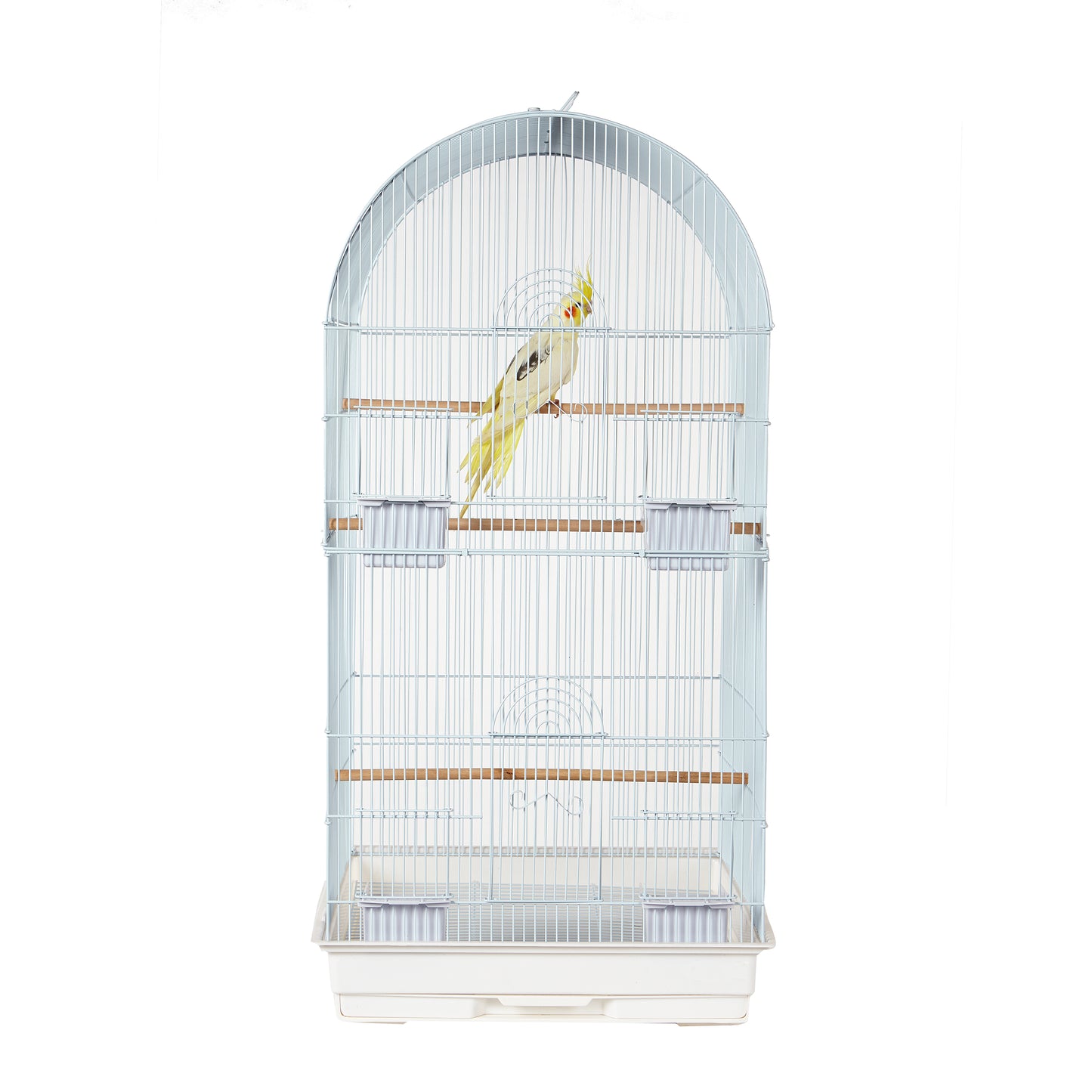 Rainforest Caracus Bird Cage White