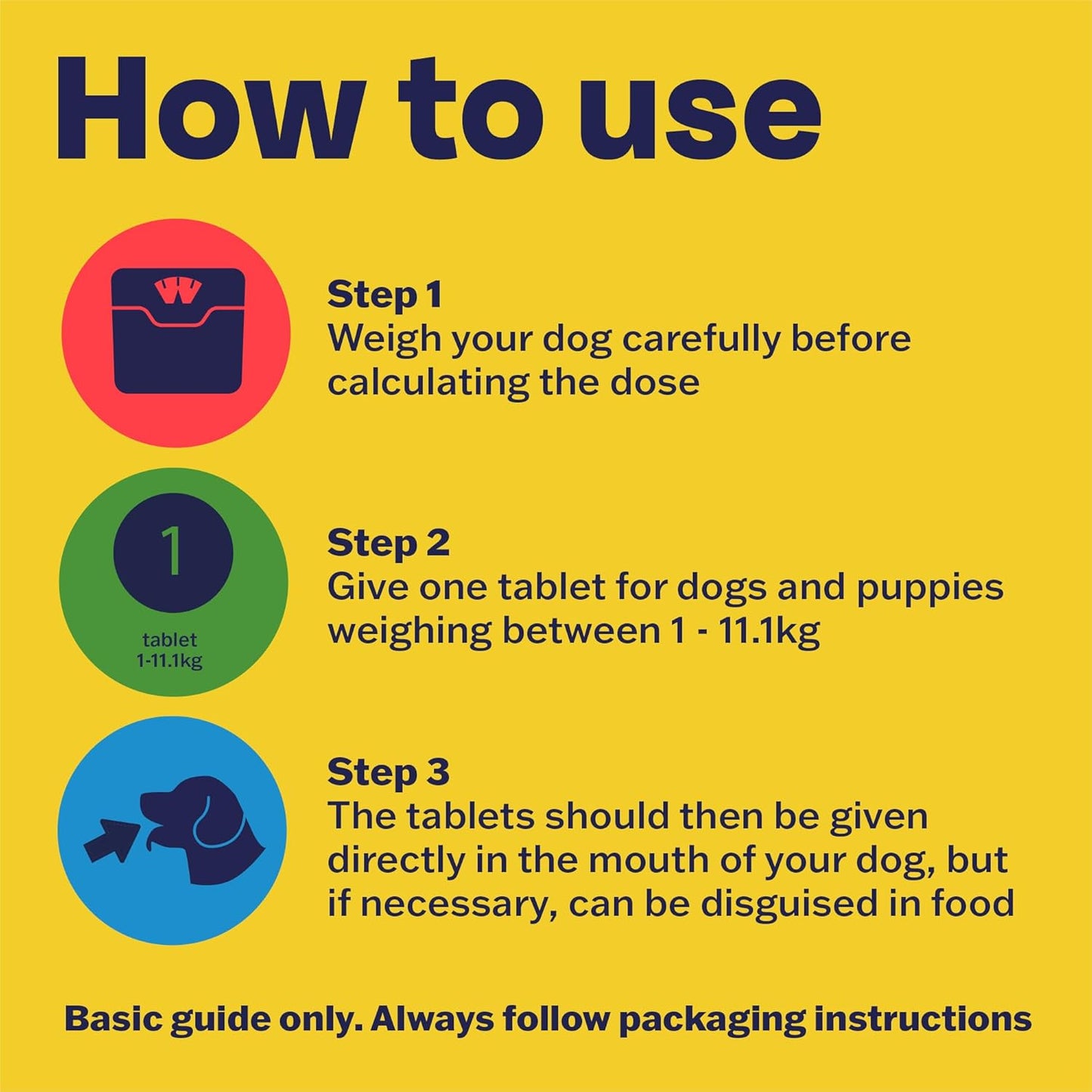 Bob Martin Clear One Dose Flea Tablets Small Dog Up to 11Kg 3 Tablets