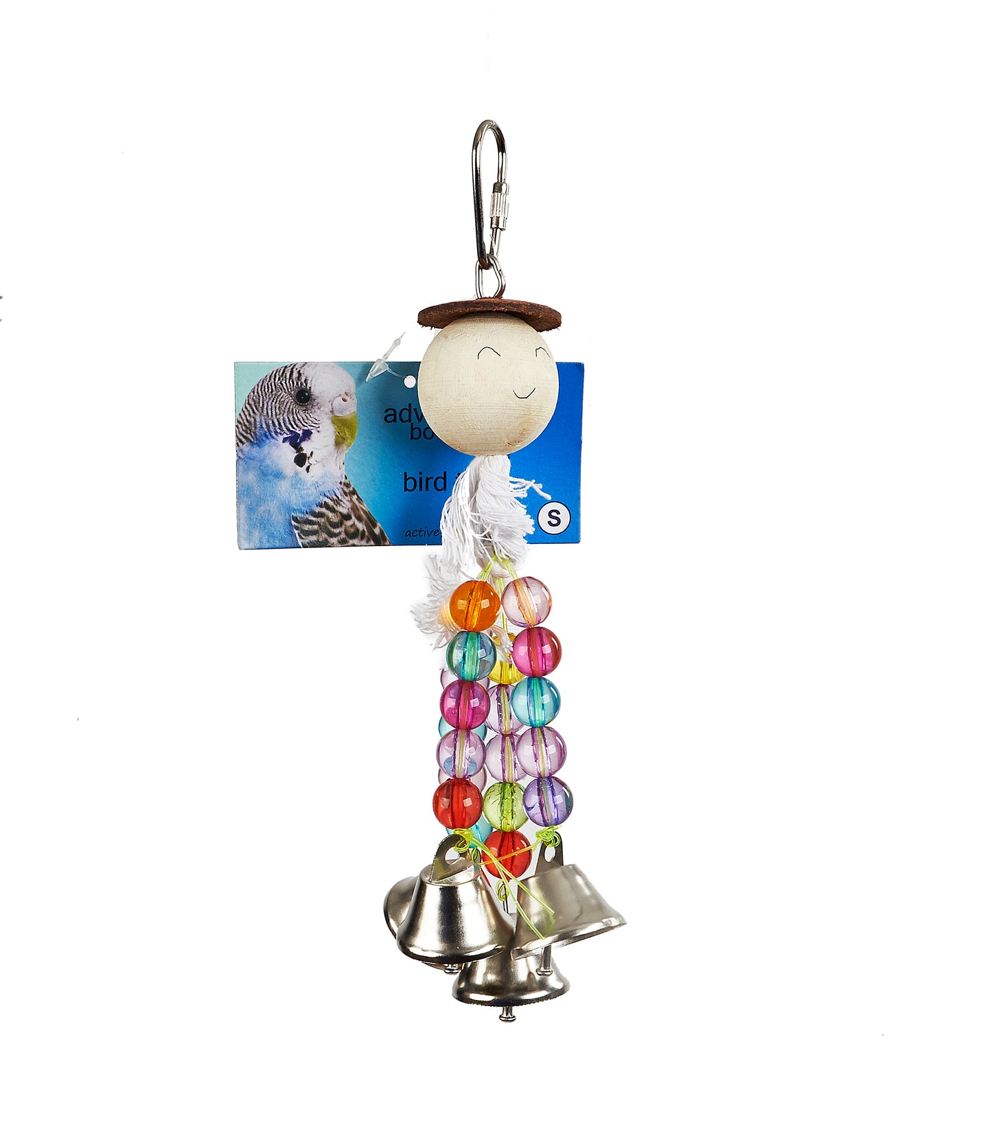 Adventure Bound Mr Jingles Ball, Beads & Bells Bird Toy