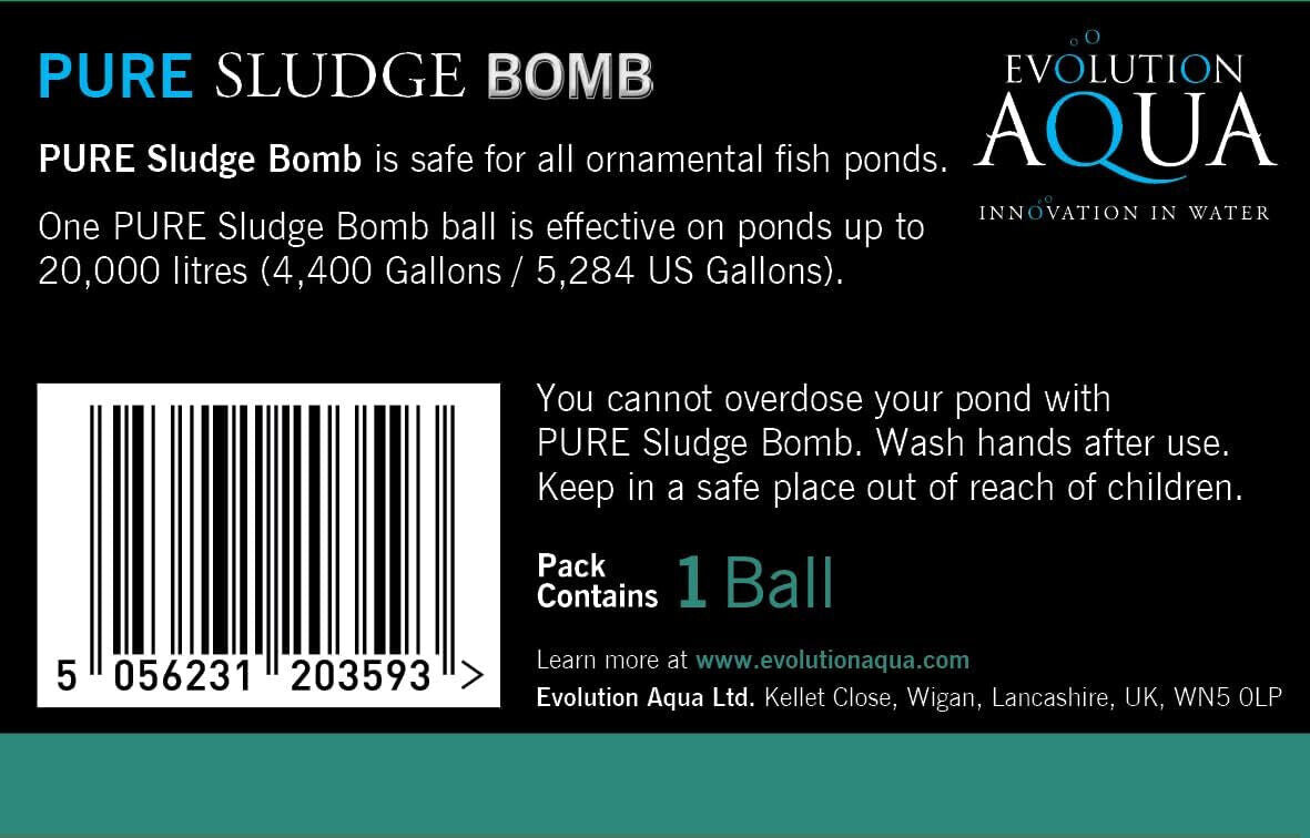 Evolution Aqua Pure Sludge Bomb 1 Ball
