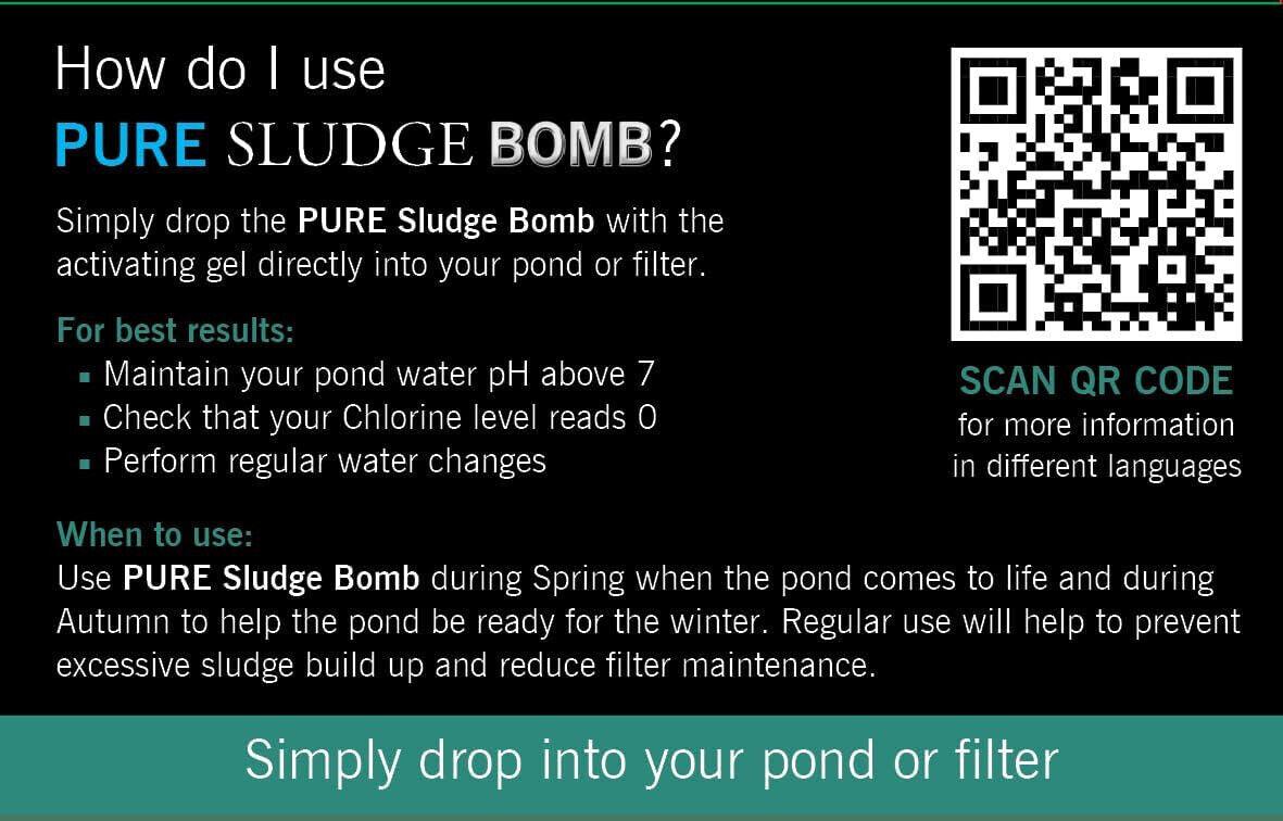 Evolution Aqua Pure Sludge Bomb 1 Ball