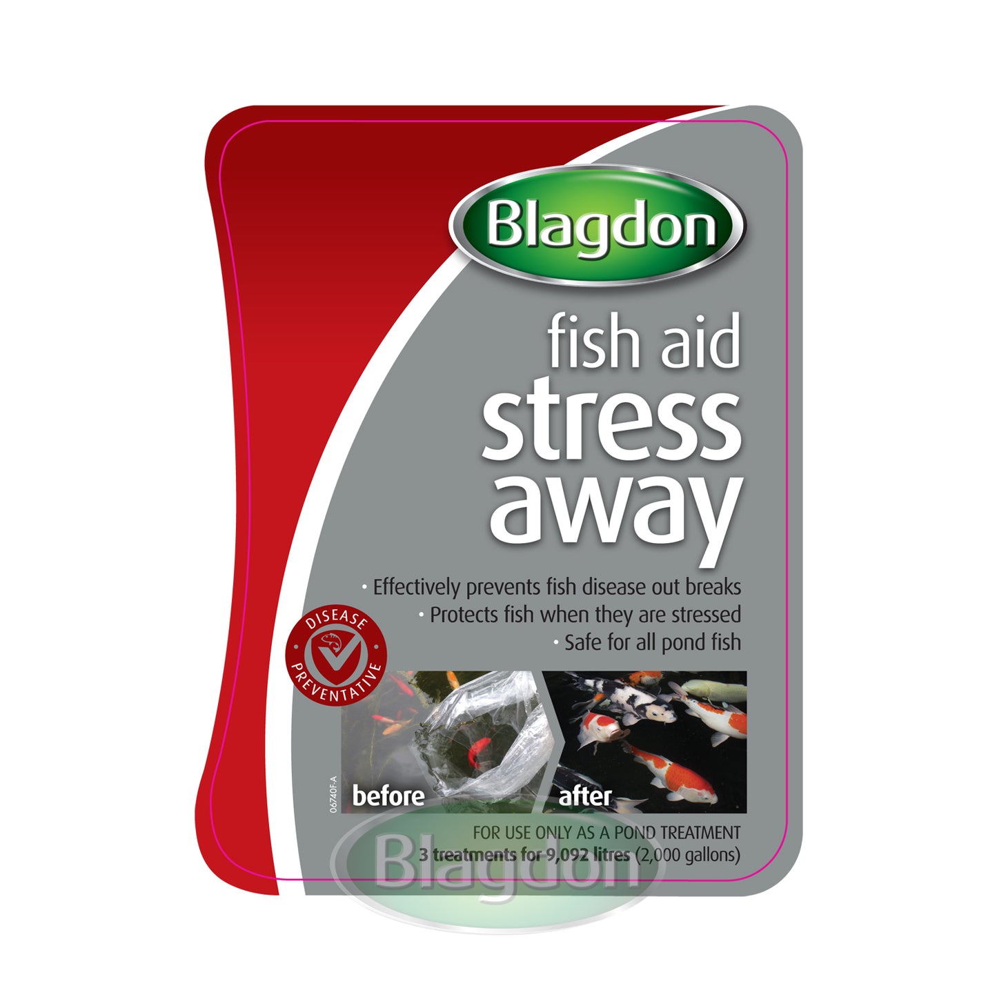 Blagdon Pond Fish Stress Away 250ml