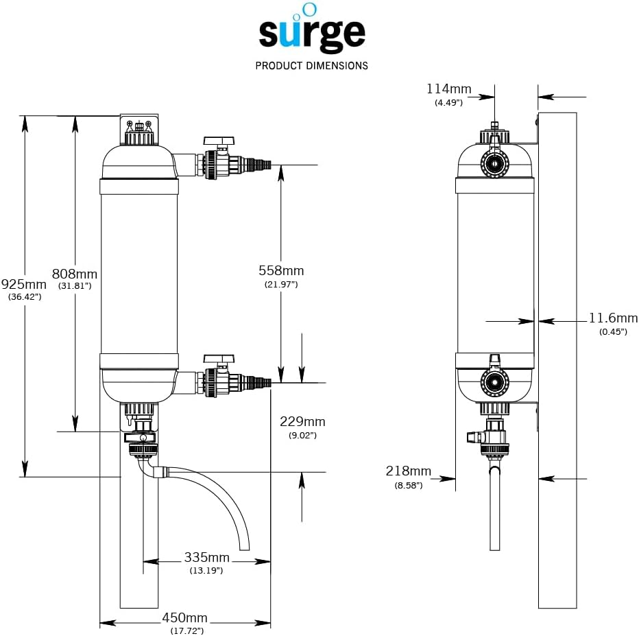 Evolution Aqua Surge Pond Filter + Uv