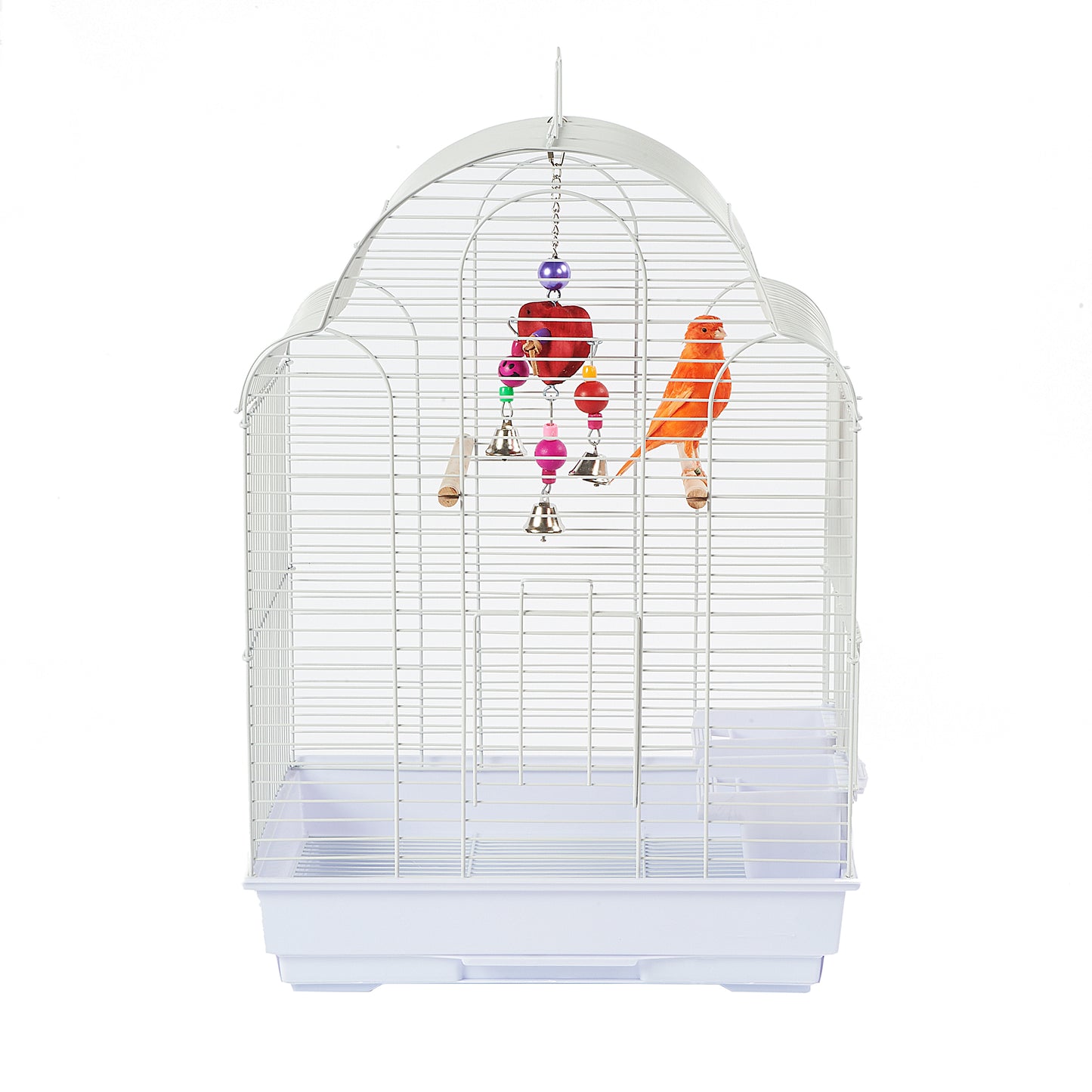 Rainforest Dy700a Small Bird Cage White