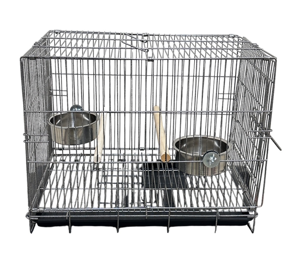 Wundapets Parrot Carrier 19" Antique Black