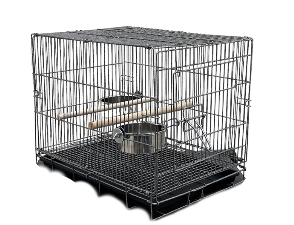 Wundapets Parrot Carrier 19" Antique Black