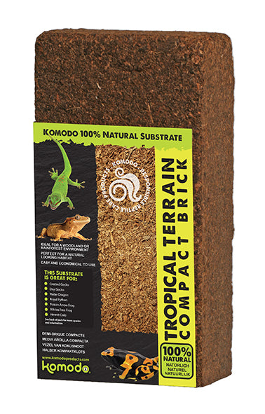 Komodo Tropical Compact Brick Substrate Triple Pack