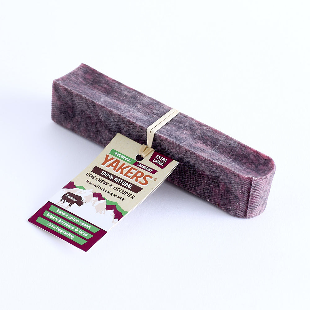 Yakers Chew Cranberry Extra Large