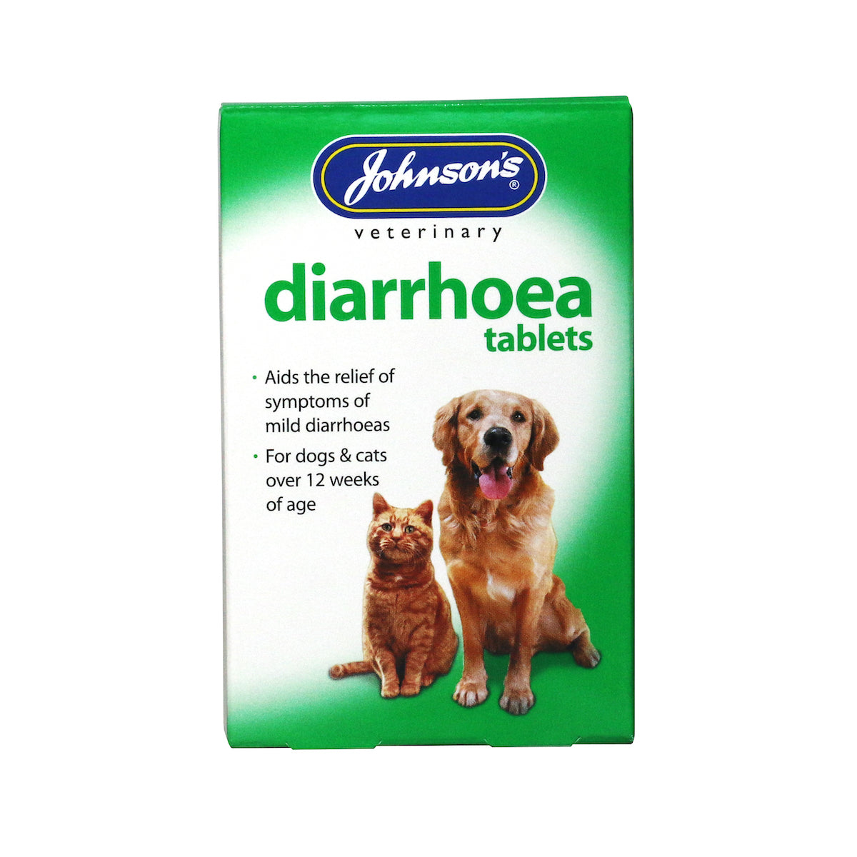 Johnson's Veterinary Diarrhoea Tablets 12 Tablets