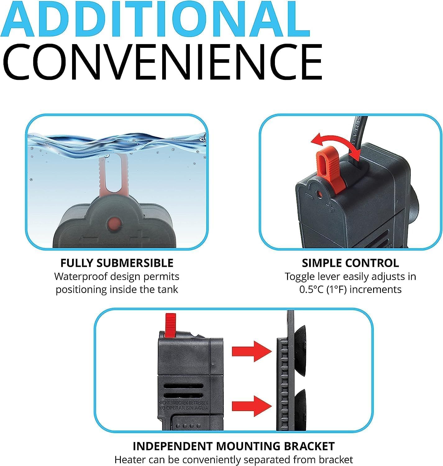 Fluval E 200w Advanced Electronic Heater