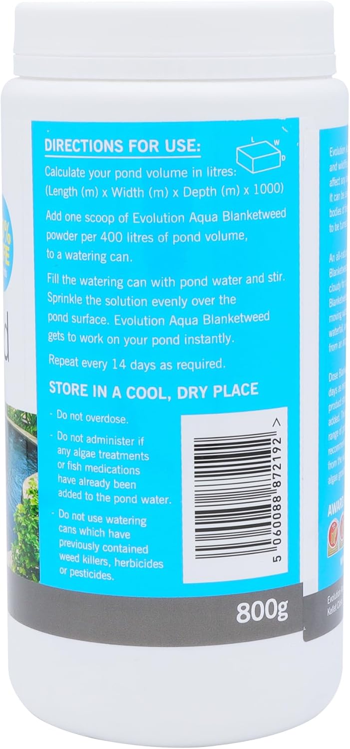 Evolution Aqua Blanket Weed 800g